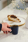 Set filxhanësh espresso Vialli Design Fuori 29989, 80ml, qeramikë, blu të errët