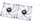 Ventilator PC Thermaltake CT120 Snow, 120mm, set me 2 copë, i bardhë