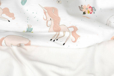 Batanije bebe Babymatex Bamboo Snuggle, bambus dhe pambuk, 75x100 cm, e bardhë