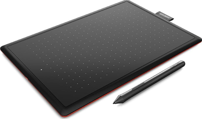 Tablet grafik Wacom One Small CTL-472-N, USB, i zi e kuqe