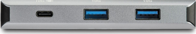 HUB USB C StarTech HB31C3A1CPD3, 4 porta, 10Gbps, gri
