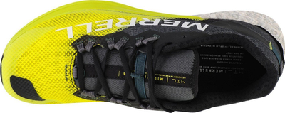 Atlete trail running Merrell MTL Long Sky 2, me rrjetë që merr frymë, me shollë Vibram, ngjyrë Hi Viz Jade