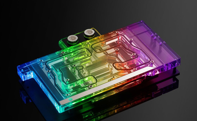 Blok uji për GPU BitsPower Classic Asus RTX 3070 TUF, ARGB, akrilik transparent, i zi e argjendtë