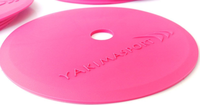Shenjues fushe Yakima Sport Flat Field Marker 100581, set me 10 copë, 15 cm, jeshile e rozë