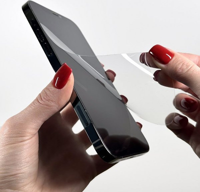 Xham mbrojtës GrizzGlass HybridGlass Easy për Motorola Moto G24, transparent