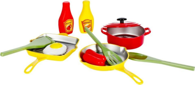 Set lodrash kuzhine Mega Creative Kitchen Set, plastikë, mbi 3 vjeç, shumëngjyrësh