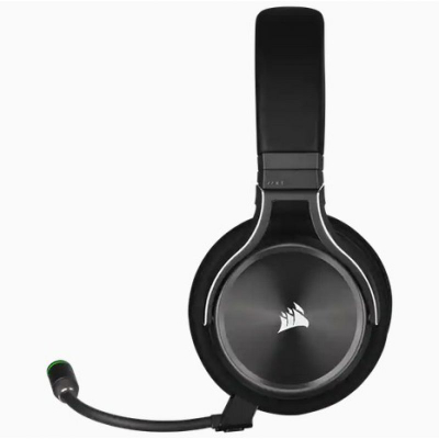 Гејминг слушалки Corsair Virtuoso RGB XT, безжични, Dolby Atmos, црни