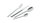 Set takëmesh ZWILLING Minimal, çelik inox 18/10, 24 copë, argjendtë