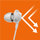 Kufje in-ear Philips Bass+, me mikrofon, të bardha