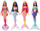 Kukull sirenë Mattel Barbie Dreamtopia, artikuluese, flokë rozë