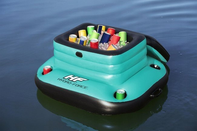 Ftohës uji me fryrje Bestway Inflatable Cooler, 36L, me mbajtëse gotash, shumëngjyrësh