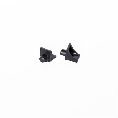 Set mbajtëse rafti Haushalt BCS12/145 HBC10, metal, 4 copë, argjendi