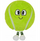 Top lojrash XQMax Emoji Tennis Ball, 23cm, prej gome, shumëngjyrësh