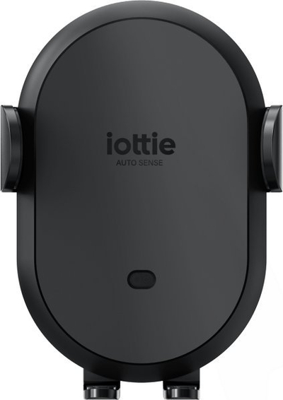Држач за автомобил IOttie Auto Sense 2, безжично полнење, монтирање на отвори за воздух, црна
