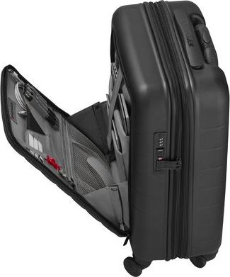 Valixhe udhëtimi Wenger Syntry, ndarje për laptop, gri