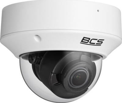 Kуполна IP камера BCS BCS-P-DIP54VSR4-Ai2, 4Mpx, бела