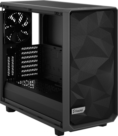 Kasë Fractal Design Meshify 2 TG Light Tint, e hirtë, Midi Tower