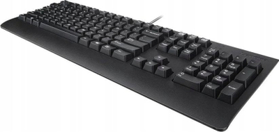 Tastierë Lenovo, me kabllo, e zezë