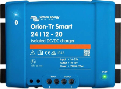 Karikues DC-DC Victron Energy Orion-Tr Smart 24/12-20A, 240W, Bluetooth, blu