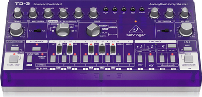 Sintetizator bass Behringer TD-3-GP, analog, me sekuencer, lejla