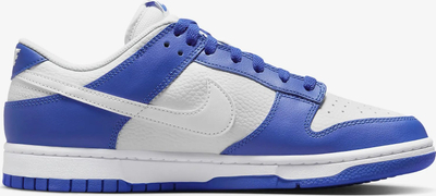 Atlete Nike Dunk Low M FN3416-001, lëkurë, të bardha me blu