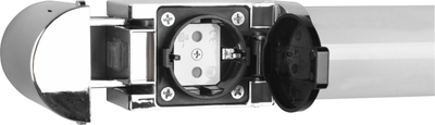 Aplik pasqyre Trio Lighting Piera, LED 16W, IP44, krom