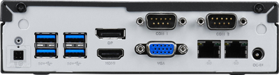 Mini PC Shuttle XPC slim DL3000XA N100, 8GB RAM, 128GB SSD, i zi