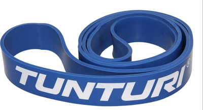 Shirit rezistence Tunturi Power Band Heavy, i gjërë, me rezistencë të lartë, blu
