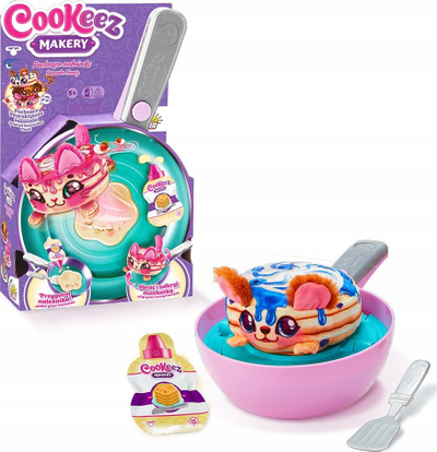 Set lodrash kuzhine Cobi Cookeez Makery MO-23508, pelush surprizë, 3 pjesë, shumëngjyrësh
