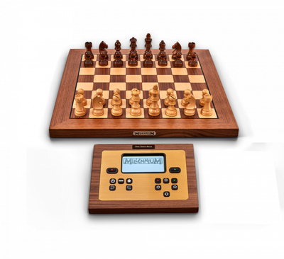 Kompjuter shahu Millennium Chess Classics Element, bord druri, LED, ngjyrë druni