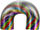 Lodër pranvere MEGA CREATIVE Rainbow Spring 510769, metal, me shumë ngjyra