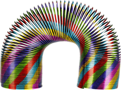 Lodër pranvere MEGA CREATIVE Rainbow Spring 510769, metal, me shumë ngjyra