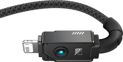 Кабел за полнење Baseus Fast Strong, USB во Lightning, 20W, 2m, бел