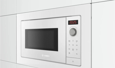 Furrë me mikrovalë e integrume Bosch BFL623MW3, 20L, 800W, inox
