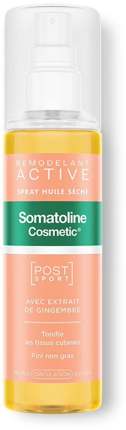 Vaj trupi Somatoline Cosmetic Active Remodeling, sprej i thatë, 125ml