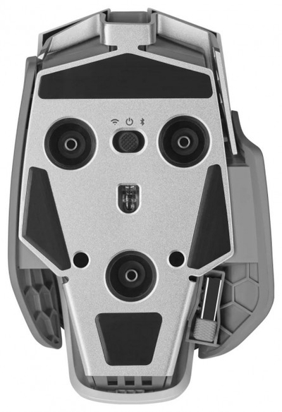 Maus gaming Corsair M65 RGB Ultra Wireless, pa tela, DPI i lartë, i bardhë