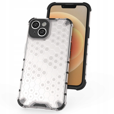 Këllëf telefoni Hurtel Honeycomb për iPhone 14, hibrid i blinduar, i zi