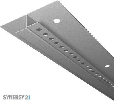 Profil LED Synergy 21 S21-LED-PR00120, 200 cm, 12.5 mm, ngjyrë argjendi