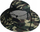 Kapelë camo, model 415041, me dizajn kamuflazh, jeshile