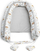 Fole bebeje Sensillo Nest Velvet Forest Adventure, 80x45cm, e bardhë