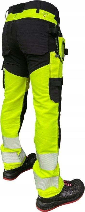 Pantallona pune Pesso Uranus Flexpro 135, HI VIS, me xhepa pune, të verdha