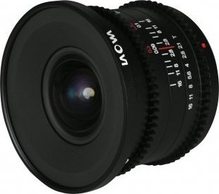Lentë cine Laowa 6mm T2.1 Zero D, Micro Four Thirds, e zezë