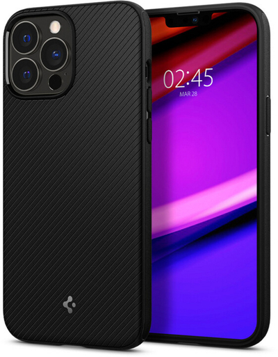 Mbrojtëse Spigen Core Mag Armor për Apple iPhone 13 Pro, e zezë