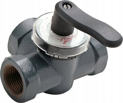 Valvul treshe përzierse Danfoss HRE3 DN32, 5/4", trup gize