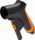 Држач за прскалка Fiskars 1065490, рачка FiberComp, универзален приклучок, портокалов