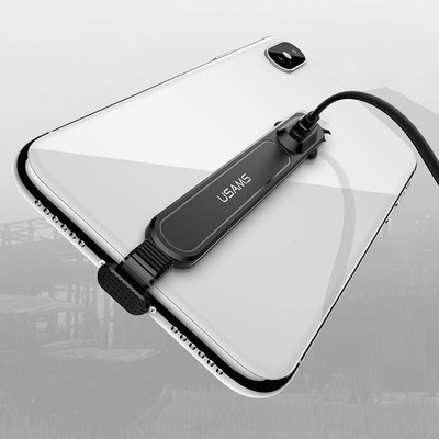 Kabllo lojërash Usams U9 Gaming Lightning, 1.5m, 1.3A, i zi