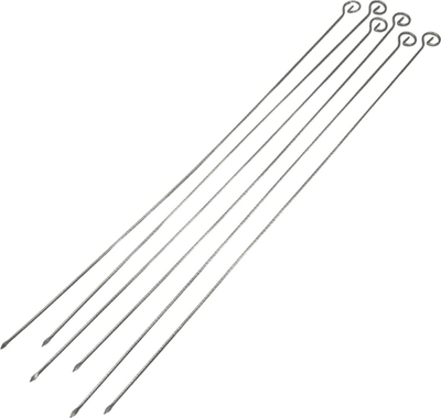 Штипки за шишче Royalty Line GL15, сет 6 парчиња, 60cm, нерѓосувачки челик