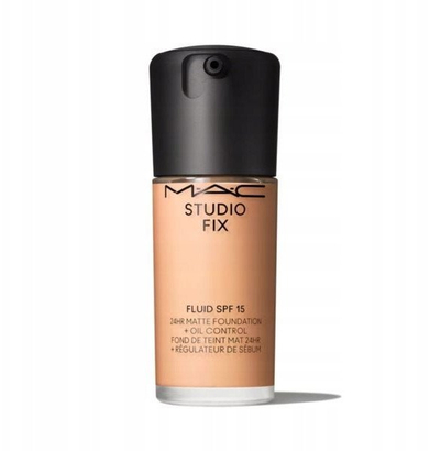Fondatinë MAC Studio Fix Fluid SPF 15, efekt mat 24 orë, 30 ml