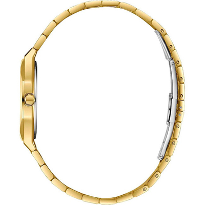 Ora dore Lee Cooper Arlène LC08276.130, quartz, metal, ngjyrë ari