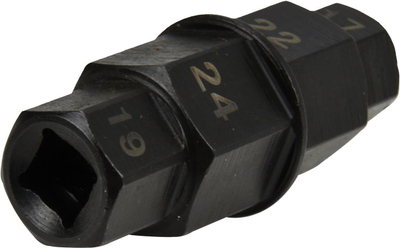 Çelës rrotash GEKO, 4 madhësi 17 19 22 24mm, çelik CrV